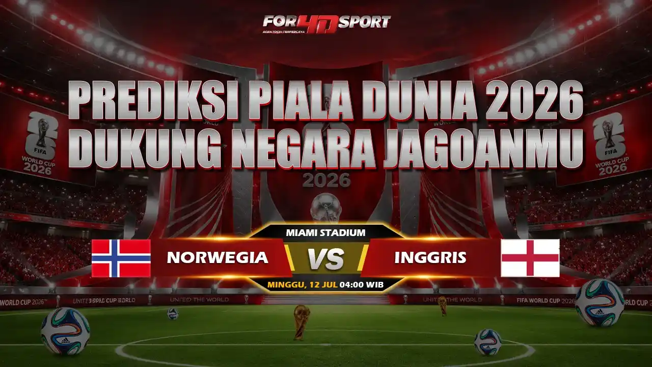 PREDIKSI QUARTER FINAL NORWEGIA VS INGGRIS