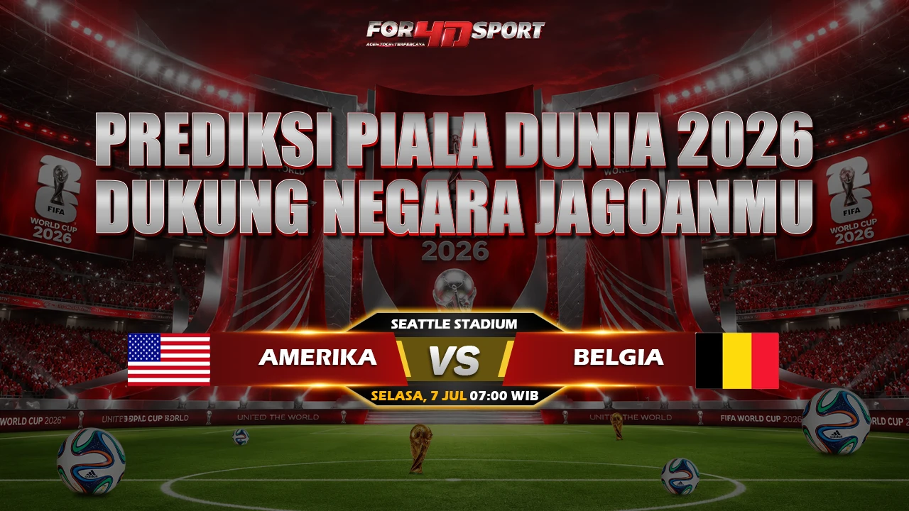 PREDIKSI PIALA DUNIA AMERIKA VS BELGIA