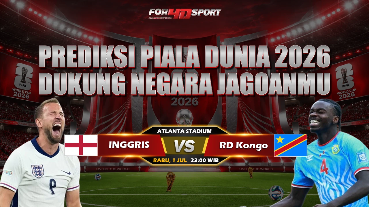 PREDIKSI PIALA DUNIA INGGRIS VS DR KONGO